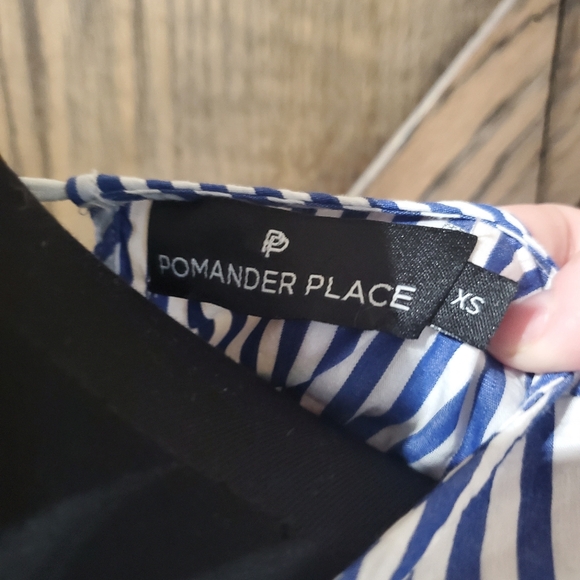 LAST CHANCE Tuckernuck Pomander Place Striped Blouse - Picture 5 of 5